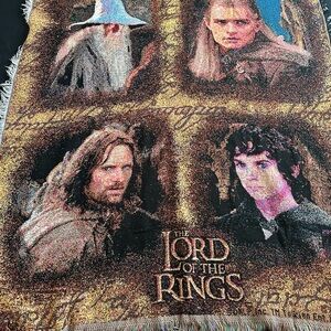 The Lord of the Rings Tapestry Blanket Throw